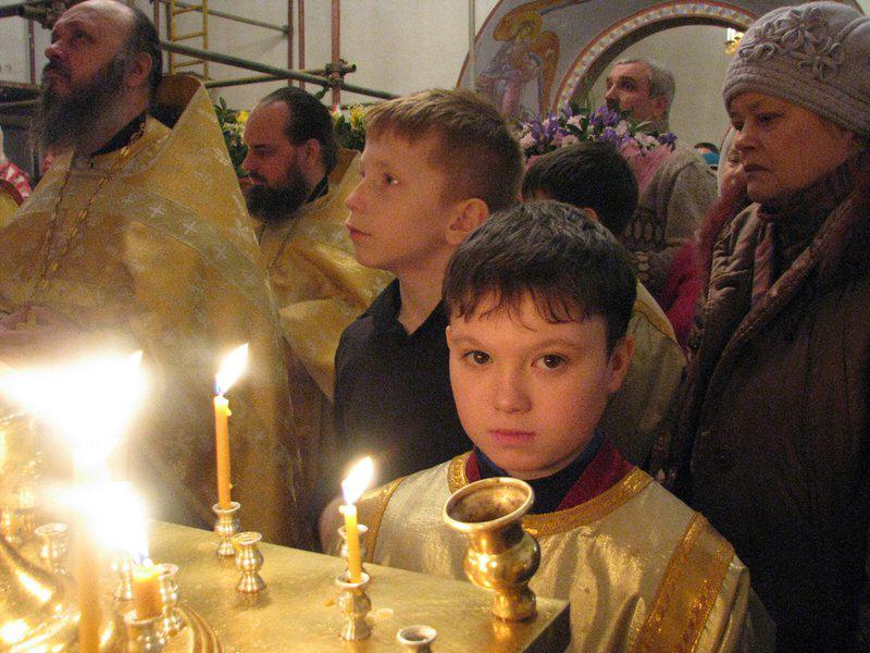 Праздничное богослужение в день памяти святителя и чудотворца Николая