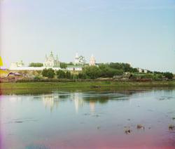 Вид на Далматовский монастырь от Исети