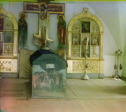 Могила преподобного Далмата в Успенском соборе