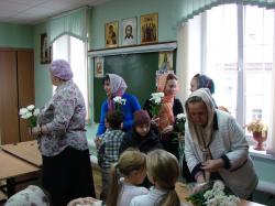 День учителя в воскресной школе храма Преображения Господня