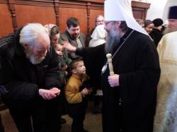 Митрополит Екатеринбургский и Верхотурский Кирилл совершил Божественную литургию в день Вифлиемских младенцев