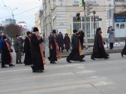 Крестный ход в день памяти святой великомученицы Екатерины Александрийской
