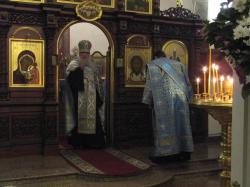 Празднование Пресвятой Богородице, в честь Ее иконы, именуемой «Казанская» в храме в честь Преображения Господня. Фоторепортаж