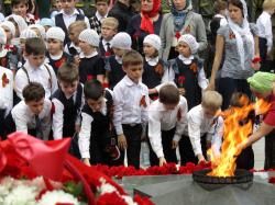 Памятные торжества  на Широкореченском мемориале города Екатеринбурга
