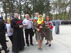 Памятные торжества на Широкореченском мемориале
