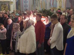 Божественная литургия в Рождественскую ночь
